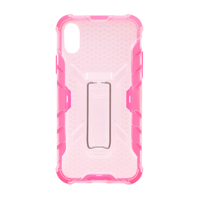pink anti-fall bracket phone case