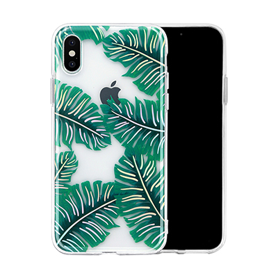 leaves pattern IMD phone case