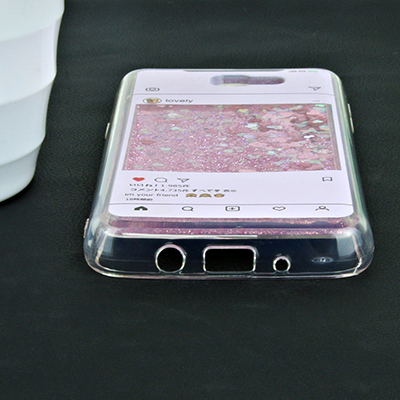 pink quicksand phone case
