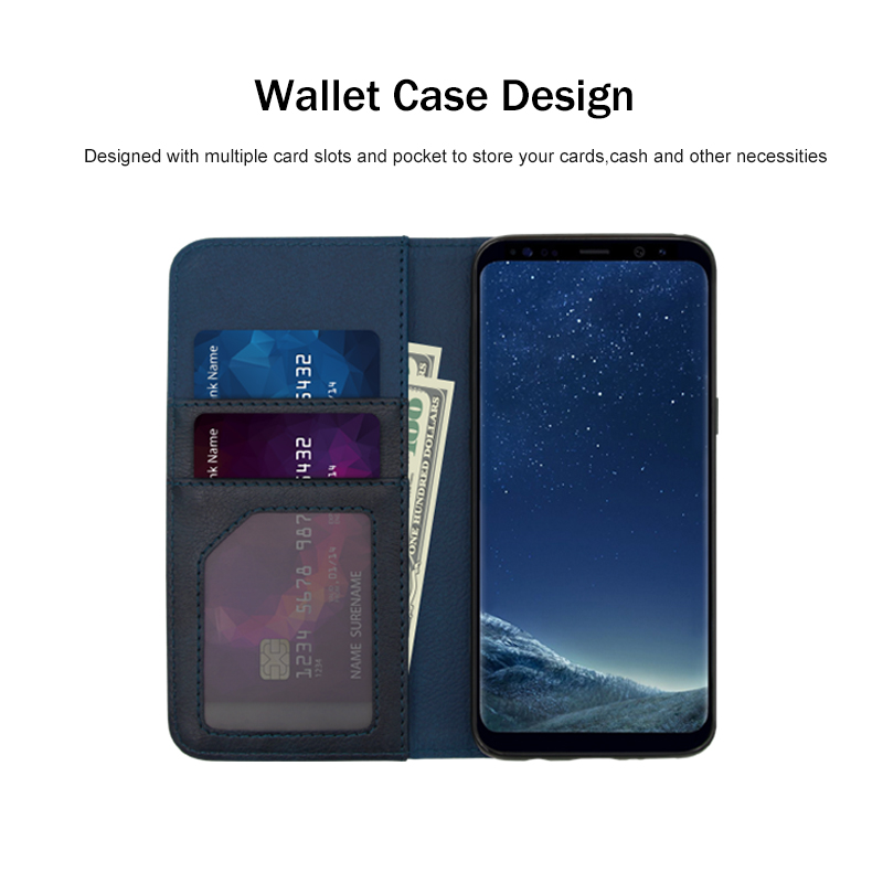 Wallet Flip PU Leather Cover