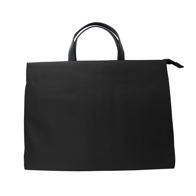 black laptop bag is stain-resistant