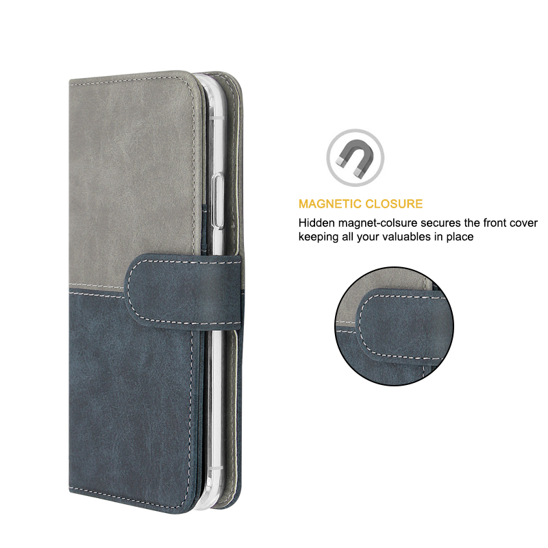 magnetic flip mobile phone case