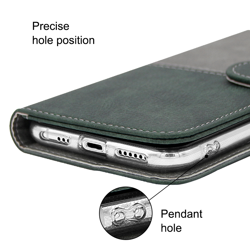 Lichi Grain Flip PU Leather Mobile Phone Case For IPhone X/XS