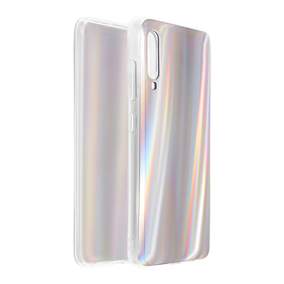 gradient aurora white phone case