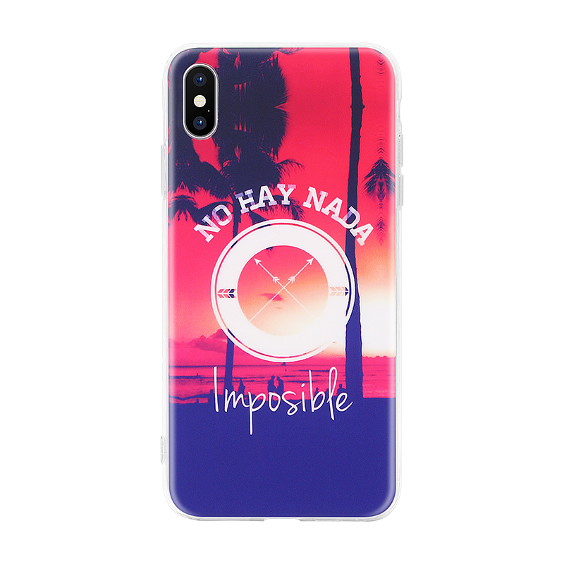 phone case with IMD design