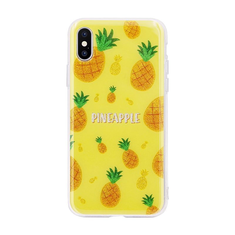 pineapple glitter powder IMD case