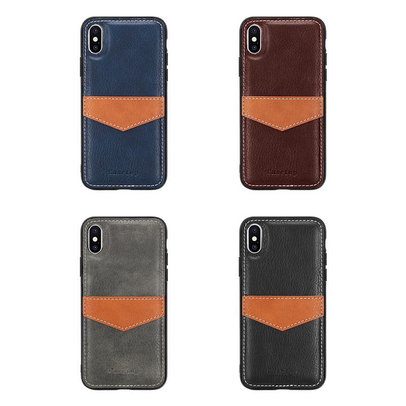 corss pattern flip phone case