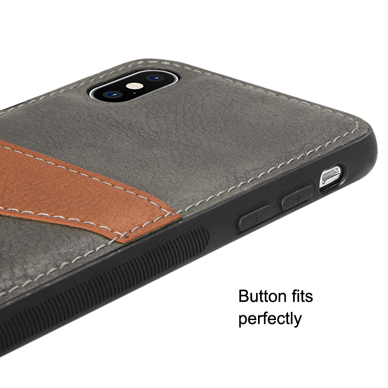 flip leather case with TPU 