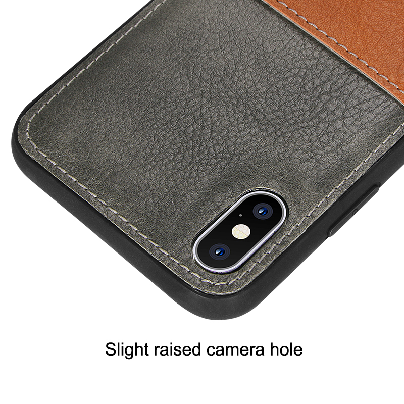 brown pu leather case