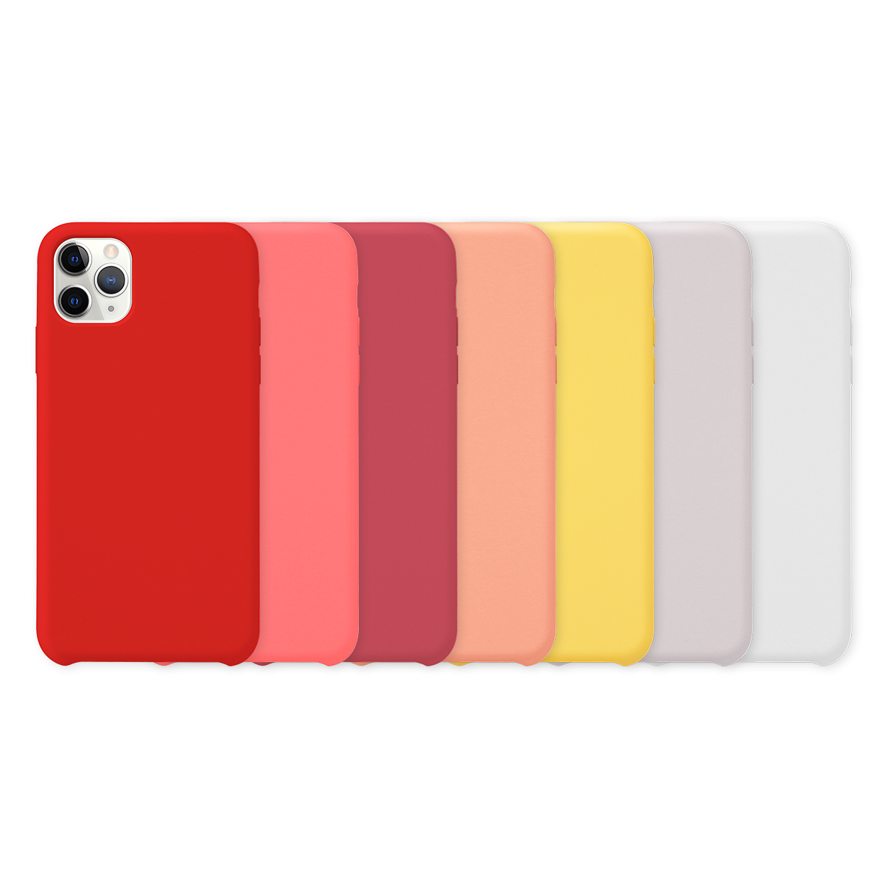 Liquid Silicone Phone Case in candy color