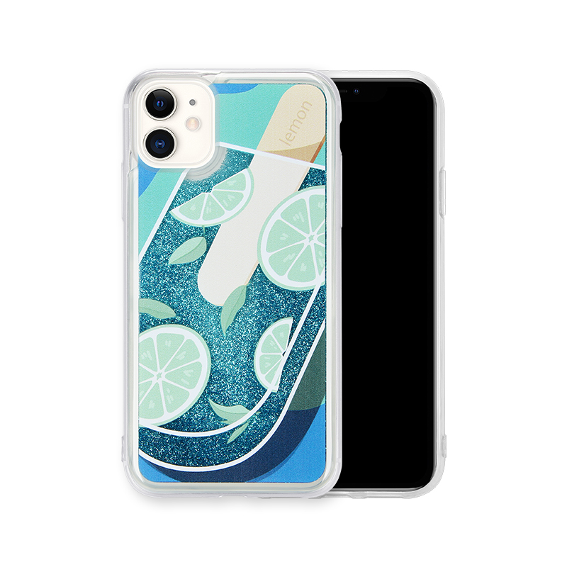 UV printing quicksand phone case