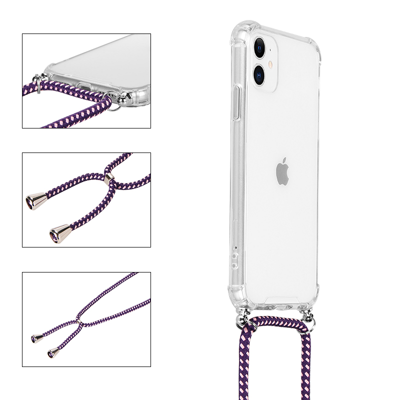  phone case included hanging rope 