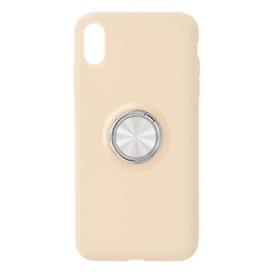 TPU Mobile Phone Case with metal ring holder
