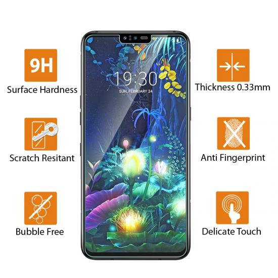 Screen Protector Tempered Glass For LG G8 ThinQ