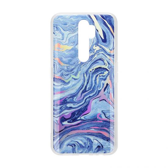 Soft TPU Cover Electroplate Marble Phone Cases For Samsung