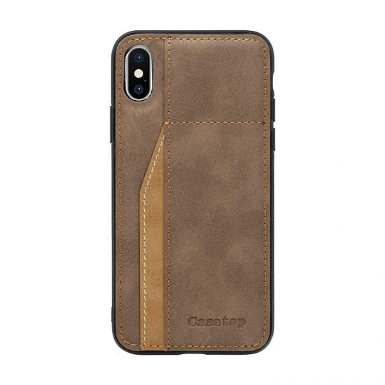 Wholesale Custom Suede phone book case for Samsung galaxy A10