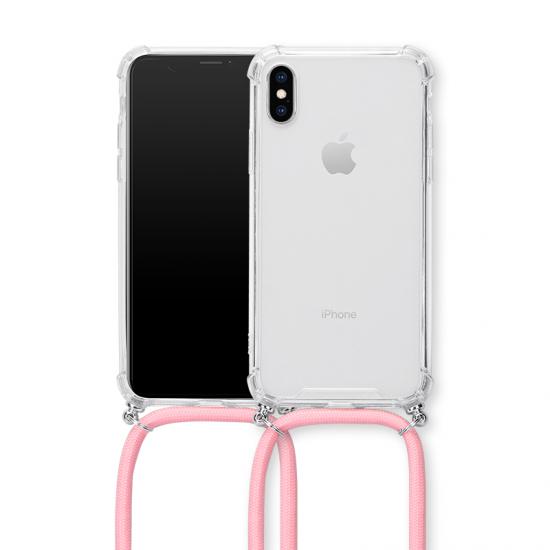 Transparents shock resistant cross body case for iPhone 11