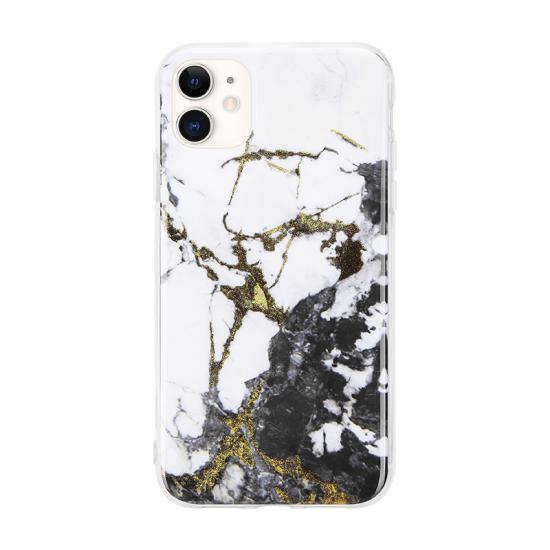 Marble Pattern Soft Flexible TPU Slim Protective Cover Case