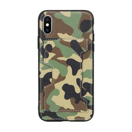 Camouflage army military PU Leather Mobile Phone Wallet Case