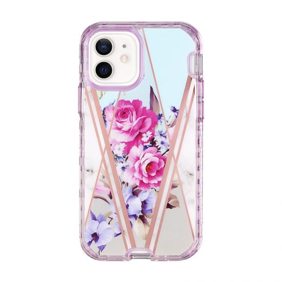 stylish electroplating printing   back covers Hybrid Phone case for Iphone