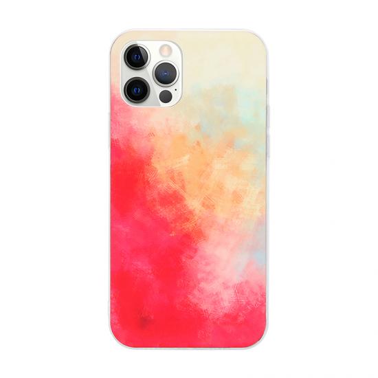 contrast color anti slip  raised bezel hybrid phone case for Iphone 12