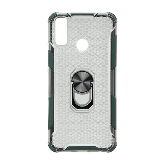 shock proof non-slip rotating Kickstand Hybrid case for Huawei Y8s
