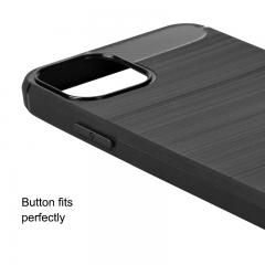 slim black matte anti scratch soft TPU case for Motorola
