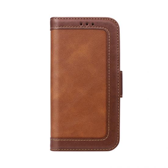 magnetic flip slim wallet PU Leather case for iphone