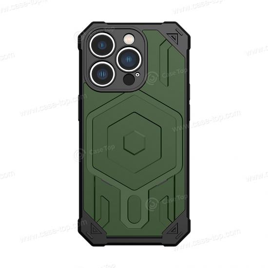 TPU+PC hexagon Military anti-fall phone case