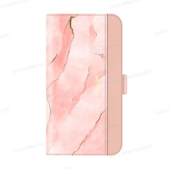 Wholesale Custom Marbling pattern Flip leather phone case