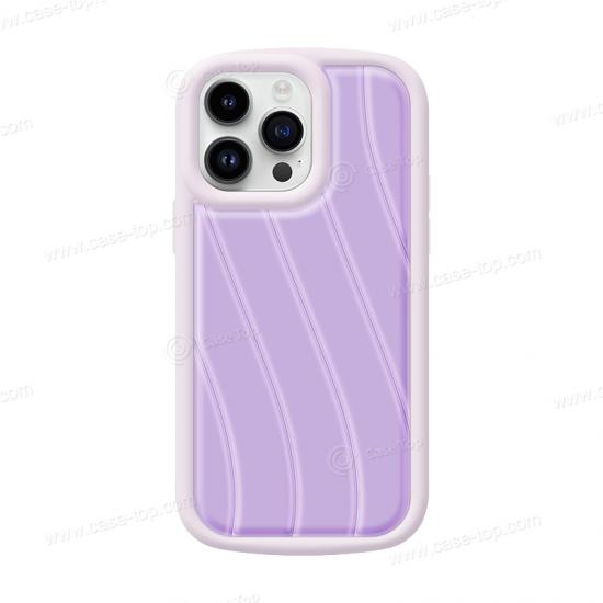 Embossed Wavy stripe TPU Soft phone case 3