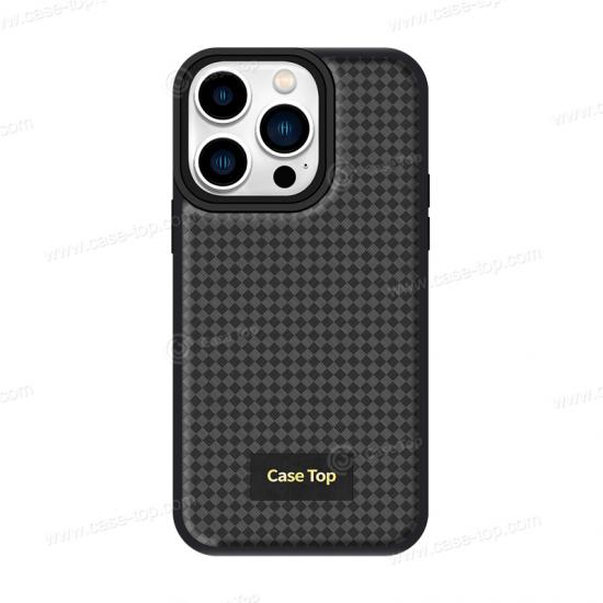 Concave-convex feel PU phone case